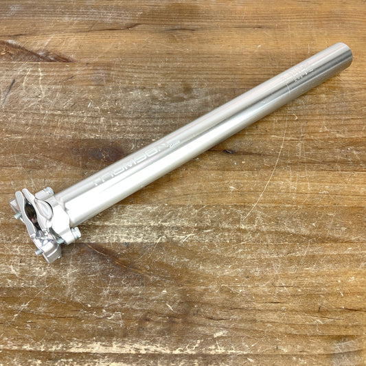 Thomson Elite Silver 30.9mm x 367mm Zero Offset Road Bike Alloy Seatpost 250g