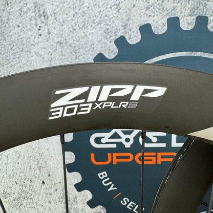 New Takeoff! Zipp 303 S XPLR Carbon Tubeless Disc Gravel Wheelset 700c 1626g