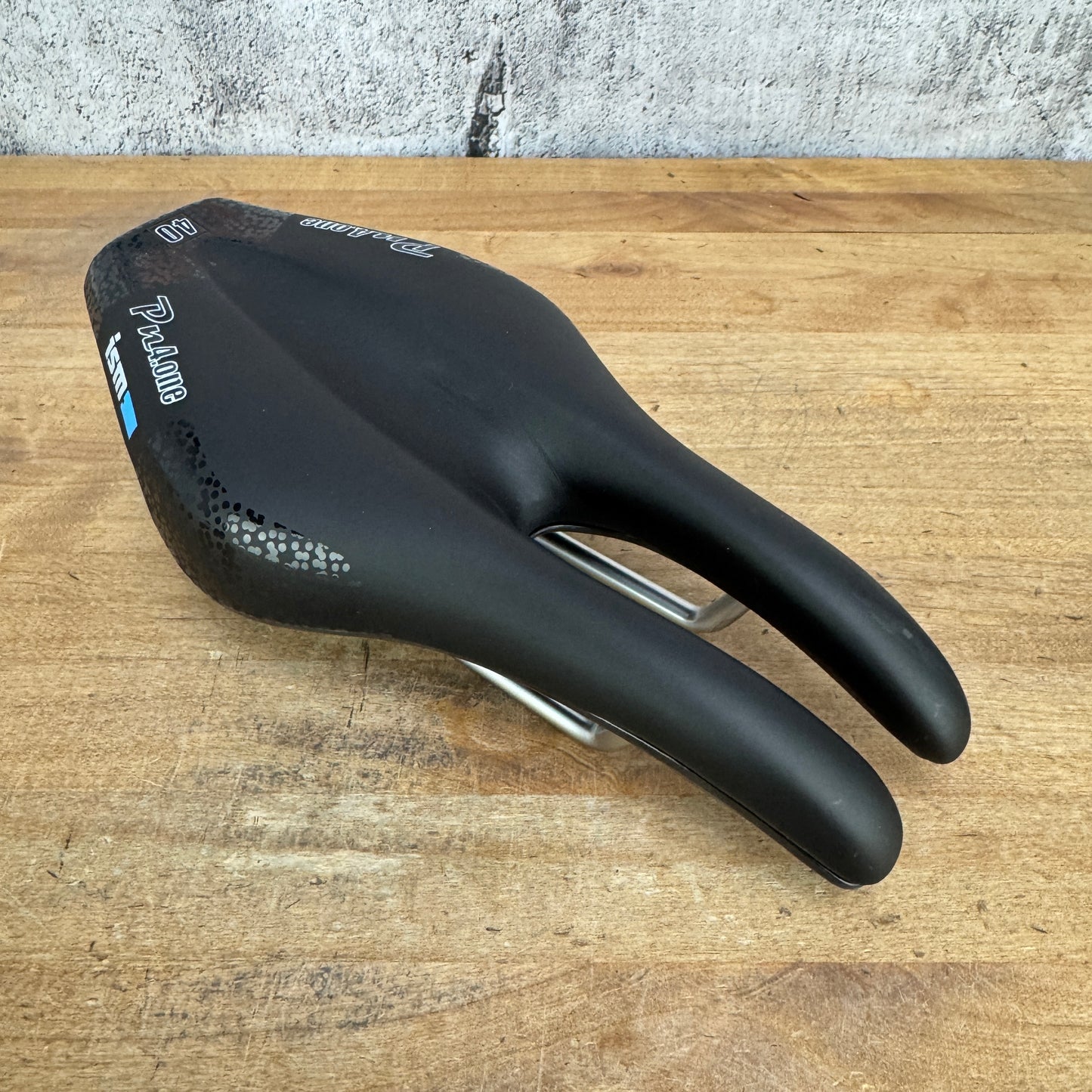 Light Use! ISM PN 4.One 125mm 7x7mm Cr-Mo Rails Bike Saddle 288g