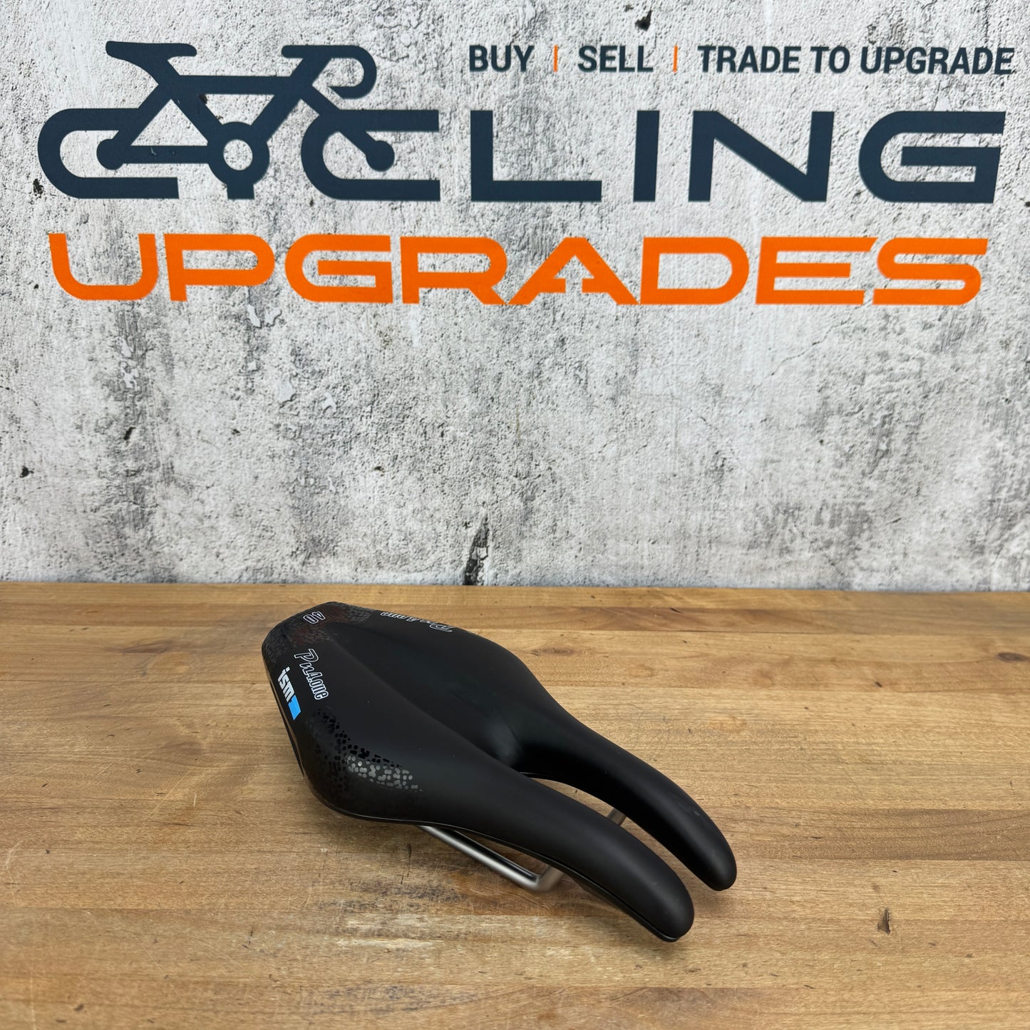 Light Use! ISM PN 4.One 125mm 7x7mm Cr-Mo Rails Bike Saddle 288g