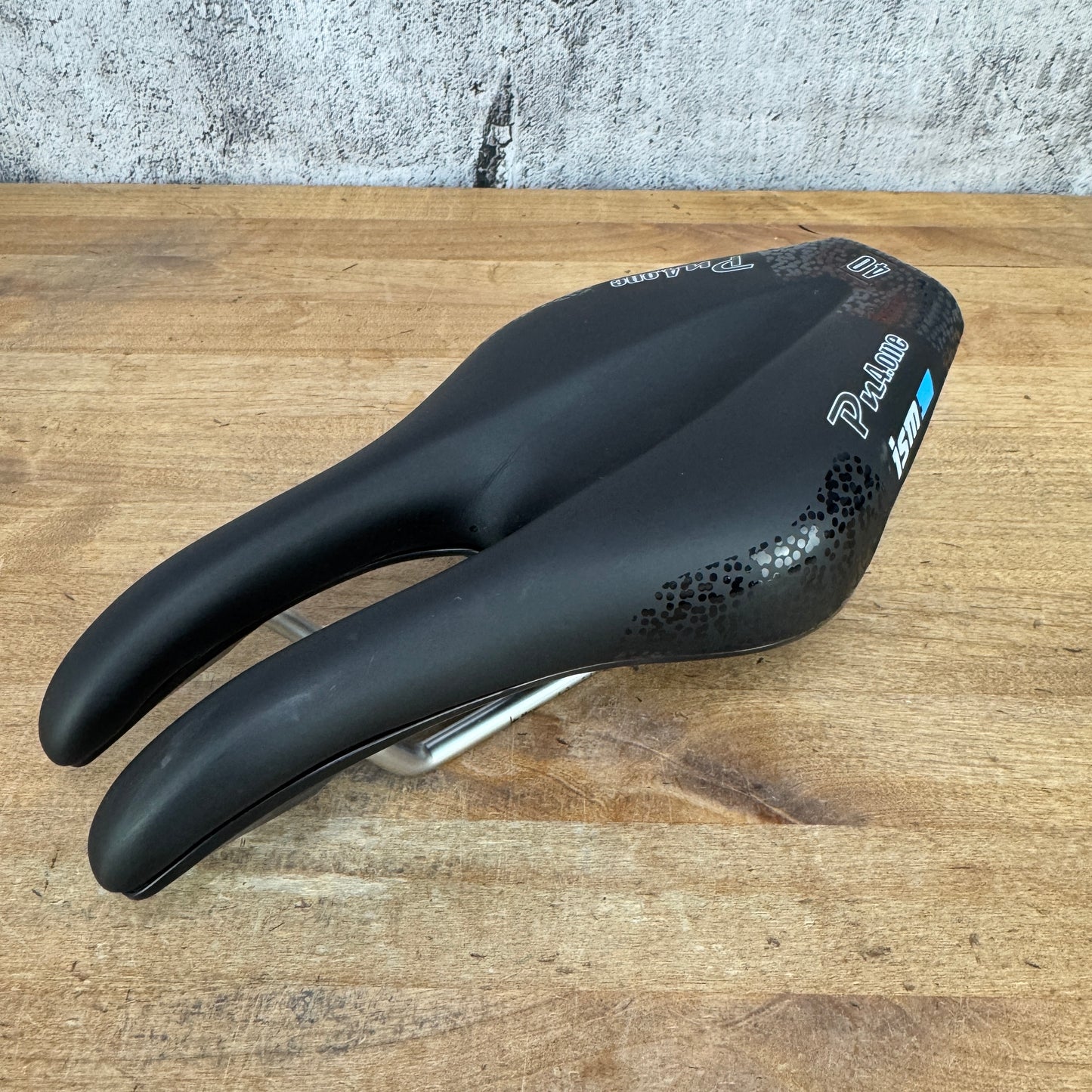 Light Use! ISM PN 4.One 125mm 7x7mm Cr-Mo Rails Bike Saddle 288g