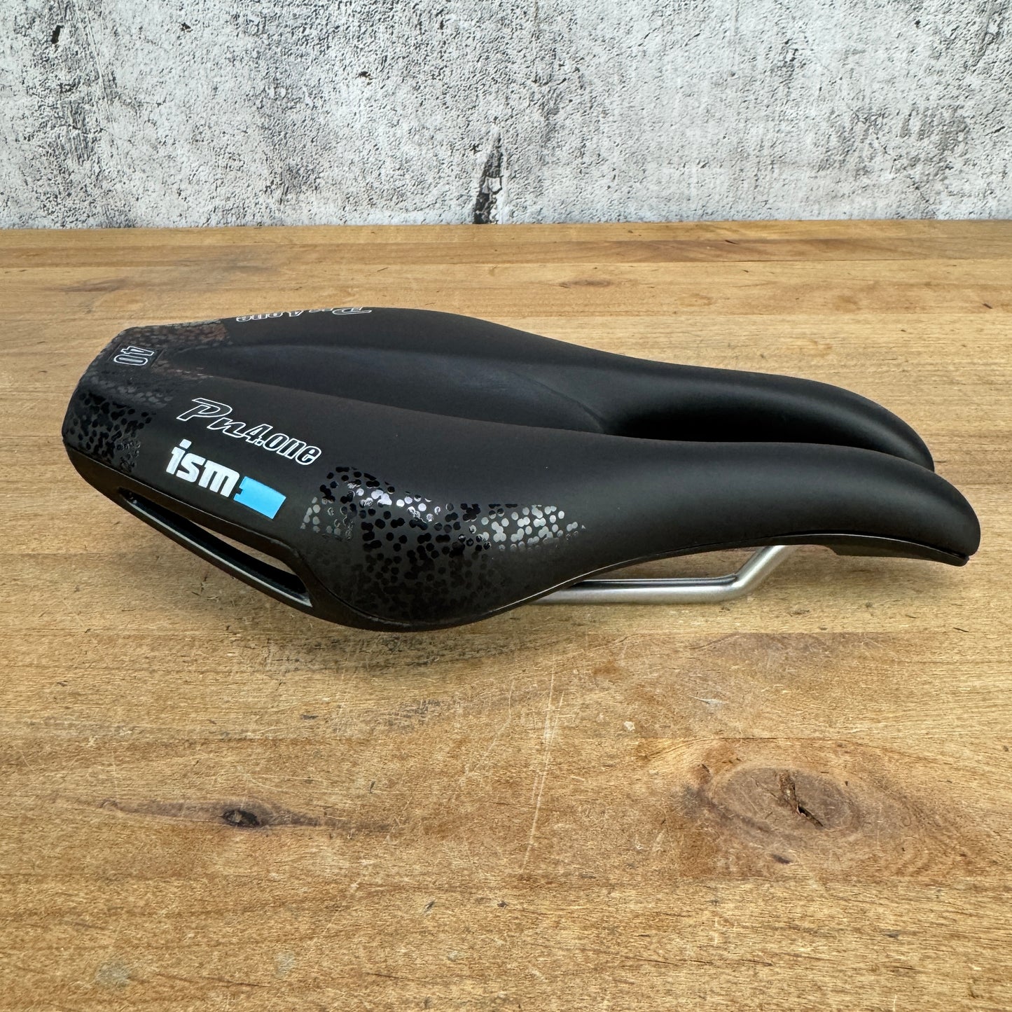 Light Use! ISM PN 4.One 125mm 7x7mm Cr-Mo Rails Bike Saddle 288g