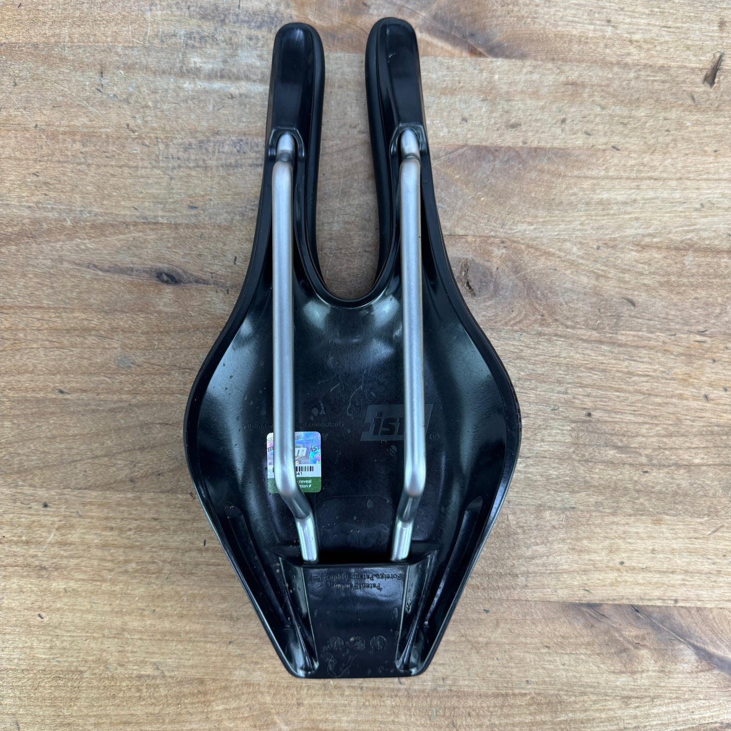 Light Use! ISM PN 4.One 125mm 7x7mm Cr-Mo Rails Bike Saddle 288g