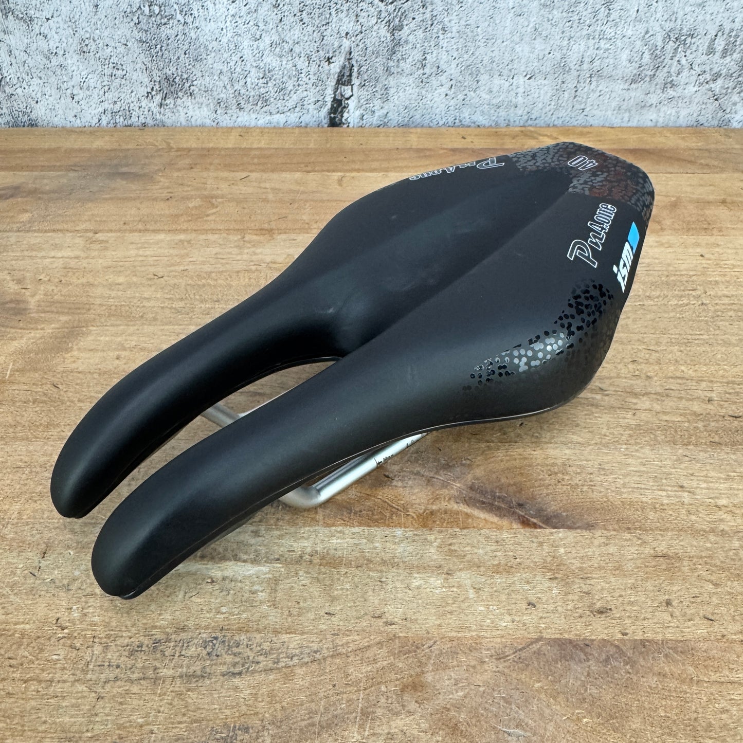 Light Use! ISM PN 4.One 125mm 7x7mm Cr-Mo Rails Bike Saddle 288g