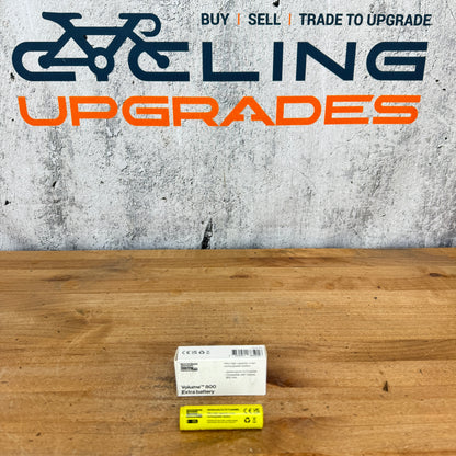 New! Bookman Volume 800 Bike Light Li-ion Rechargable Extra Battery