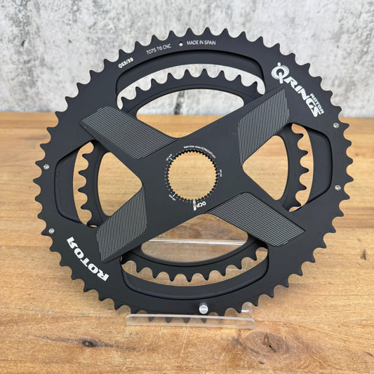 New! Rotor Q-Rings 53/39t OCP Direct Mount Bike Chainring Set 178g MSRP $247