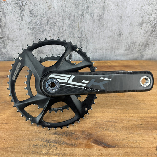 Low Mile! FSA SL-K Light Modular 46/30t 10/11-Speed 30mm Carbon Crankset 175mm