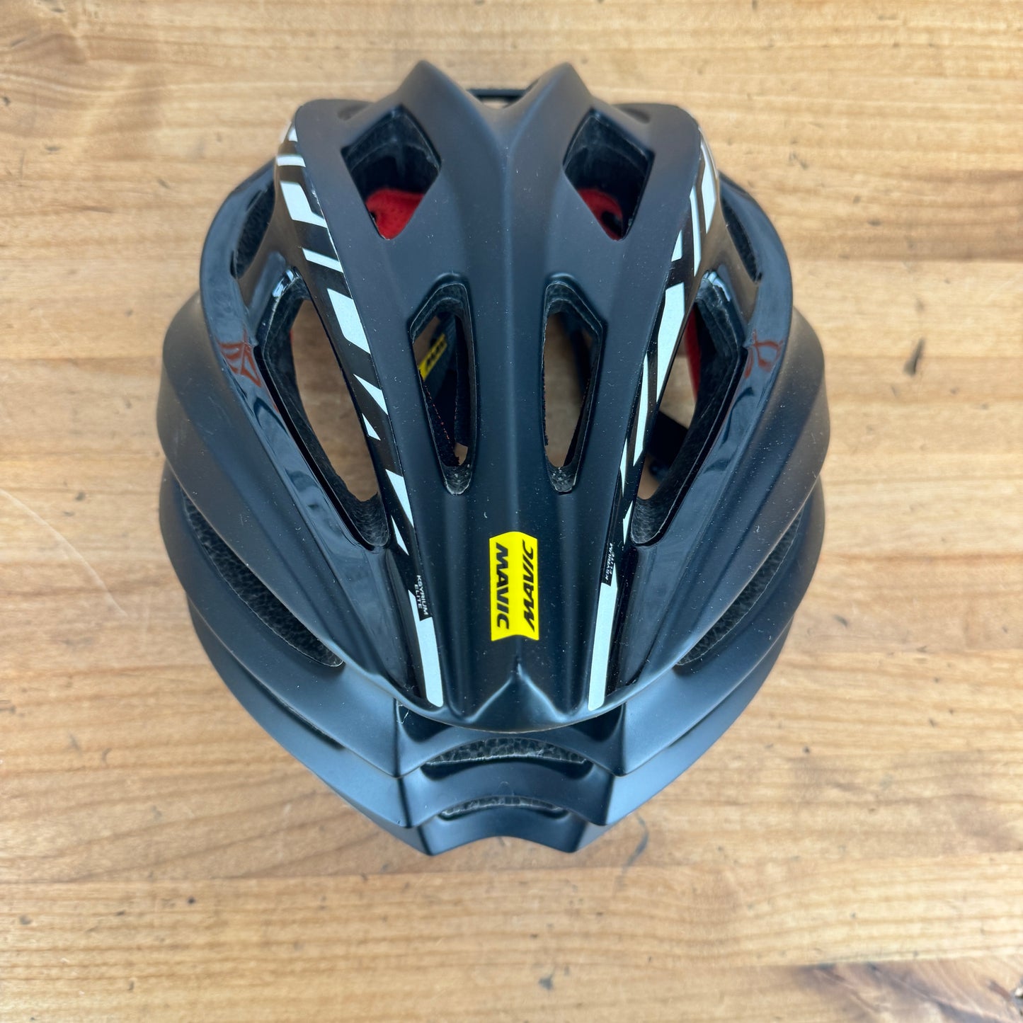 Light Use! Mavic Ksyrium Elite S 51-56cm Black Cycling Road Bike Helmet 250g