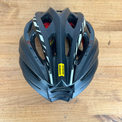 Light Use! Mavic Ksyrium Elite S 51-56cm Black Cycling Road Bike Helmet 250g