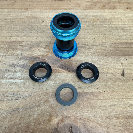 Ceramicspeed Threadfit T47a Blue Bottom Bracket for DUB & 24mm Spindles 121g