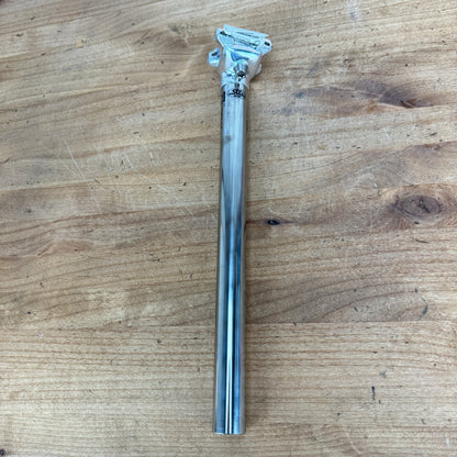 New! Vintage Selcof Titanio 25.4mm x 320mm Titanium Bike Seatpost 235g