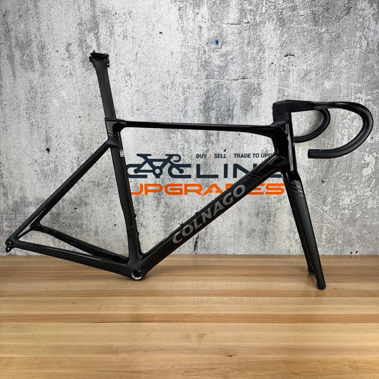 Low Mile! 2025 Colnago V5Rs Size 510 (54.4cm TT) Carbon Disc Frameset 700c 1829g