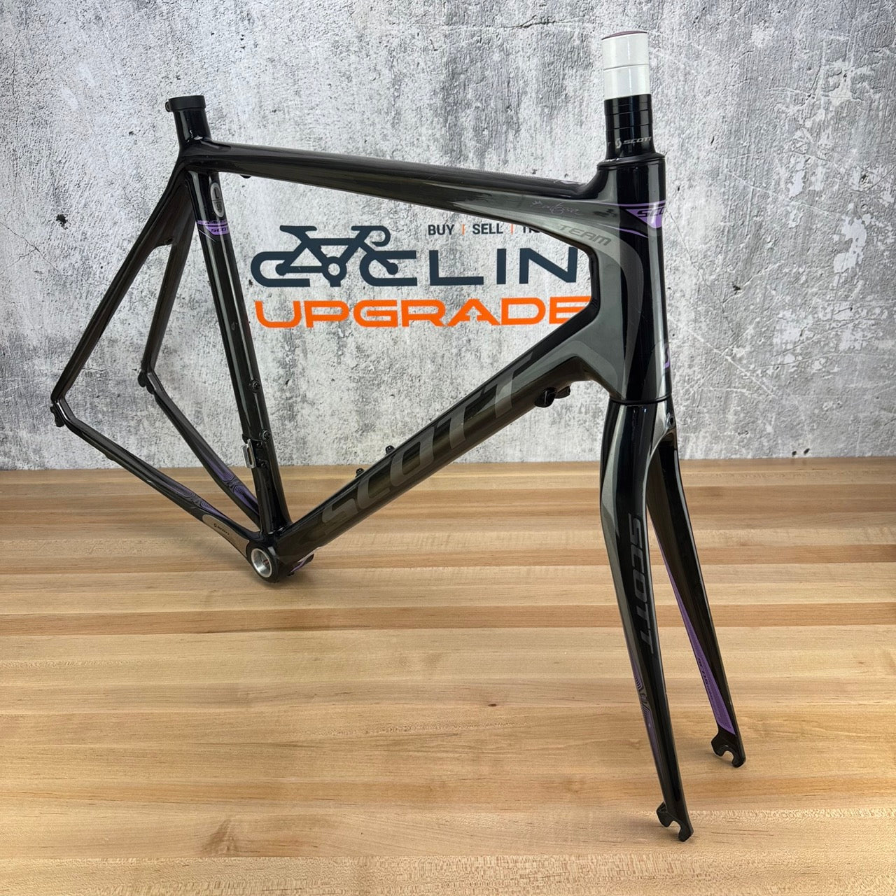 2011 Scott Contessa CR1 Team 56cm Rim Brake Carbon Frameset 700c 1539g