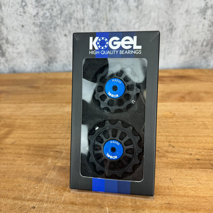 New! Kogel 12/14t Oversized Ceramic Derailleur Pulley Wheels Shimano R9200 12-Speed