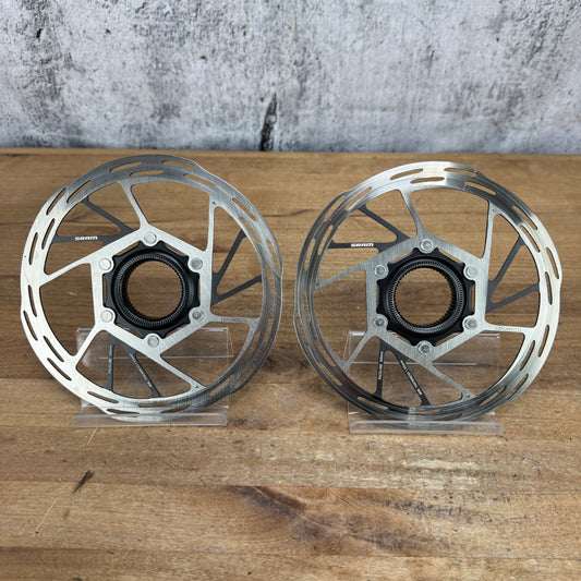 Low Mile! SRAM Paceline Center Lock 160/160mm Disc Brake Rotors 318g