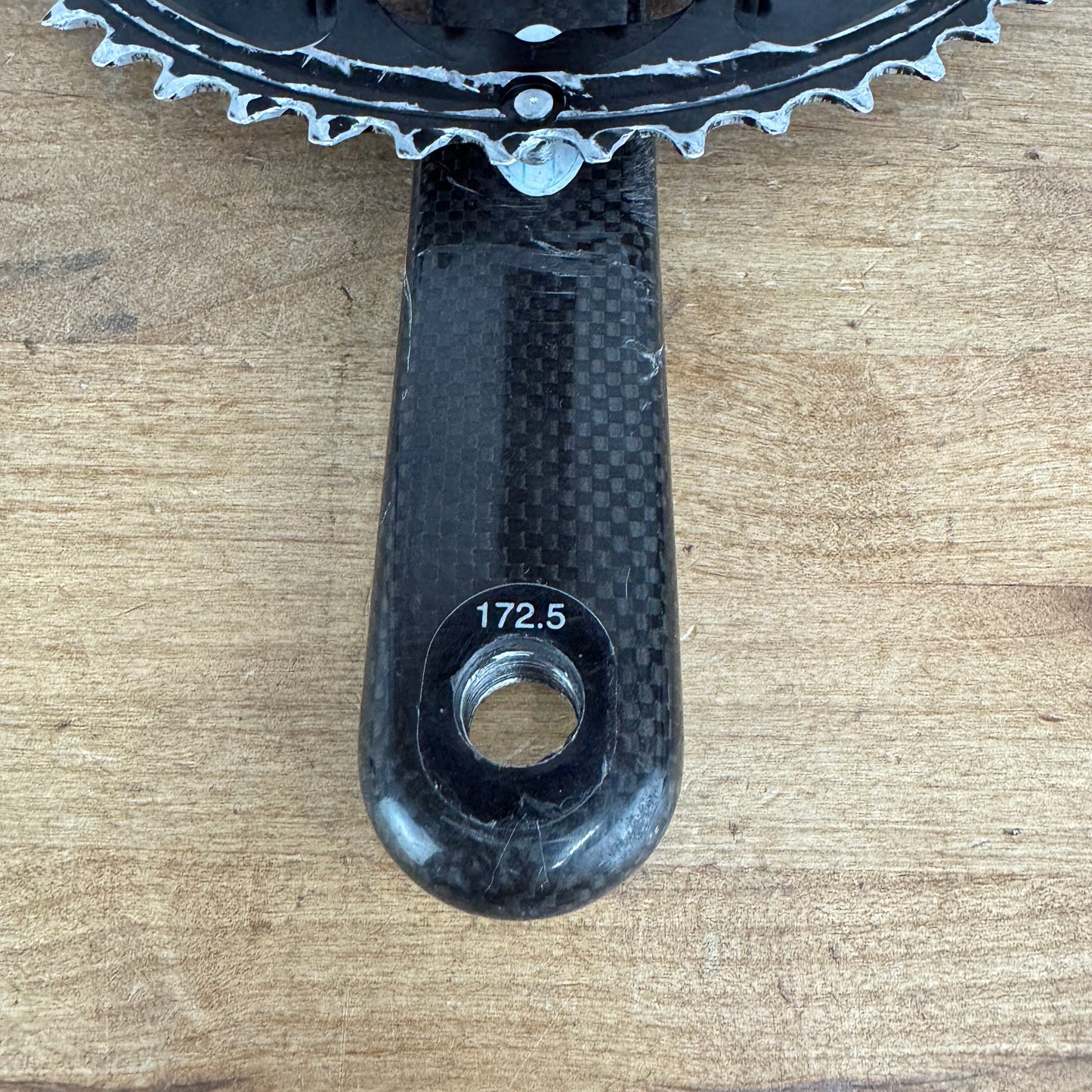 FSA K-Force 172.5mm 50/34t 10-Speed Carbon Crankset 24mm Spindle 681g
