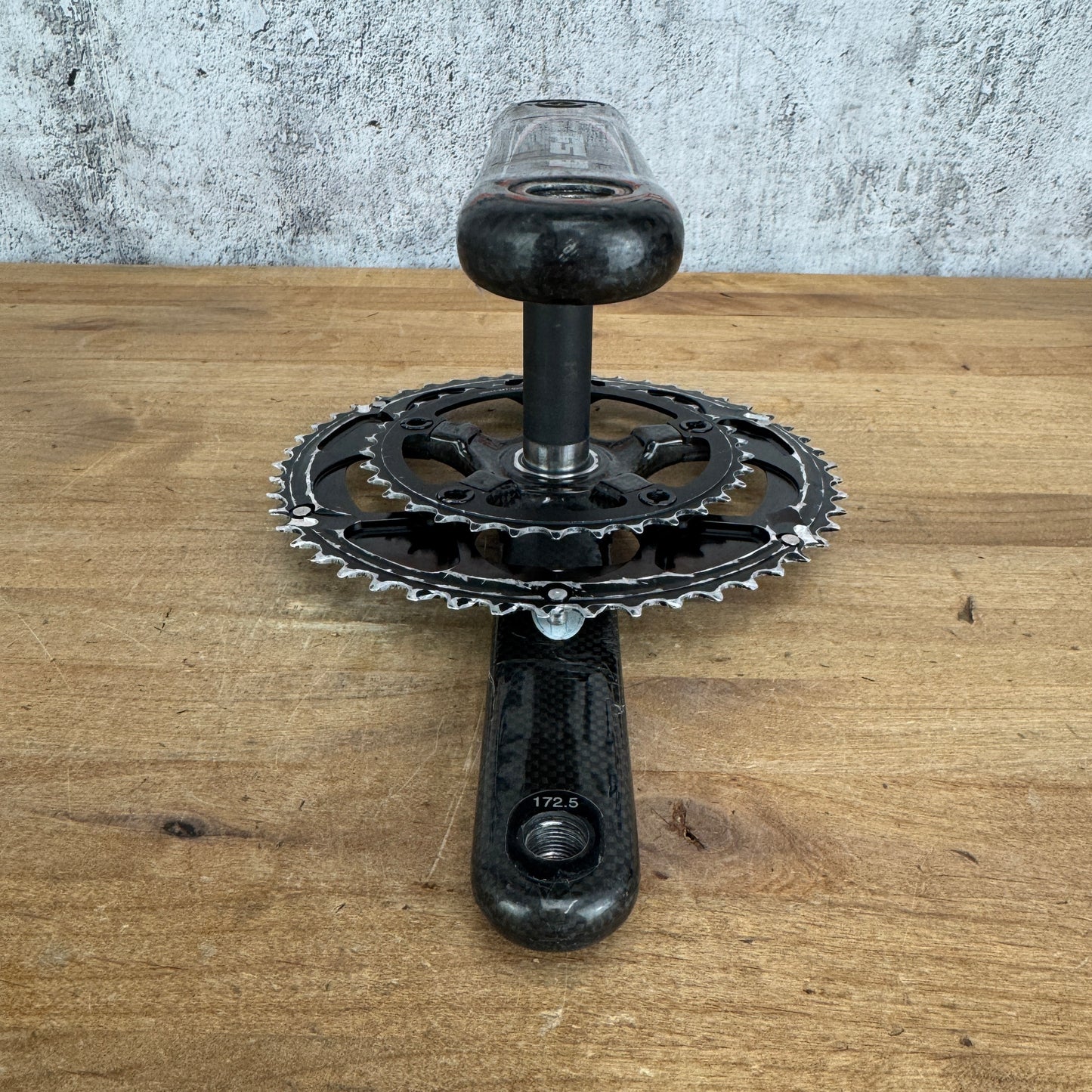 FSA K-Force 172.5mm 50/34t 10-Speed Carbon Crankset 24mm Spindle 681g