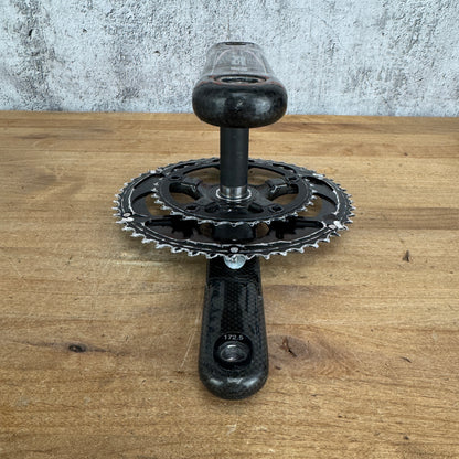 FSA K-Force 172.5mm 50/34t 10-Speed Carbon Crankset 24mm Spindle 681g