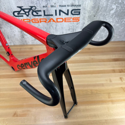 Low Mile! 2024 Cervelo S5 Carnelian 54cm Carbon Disc Frameset 700c 2331g