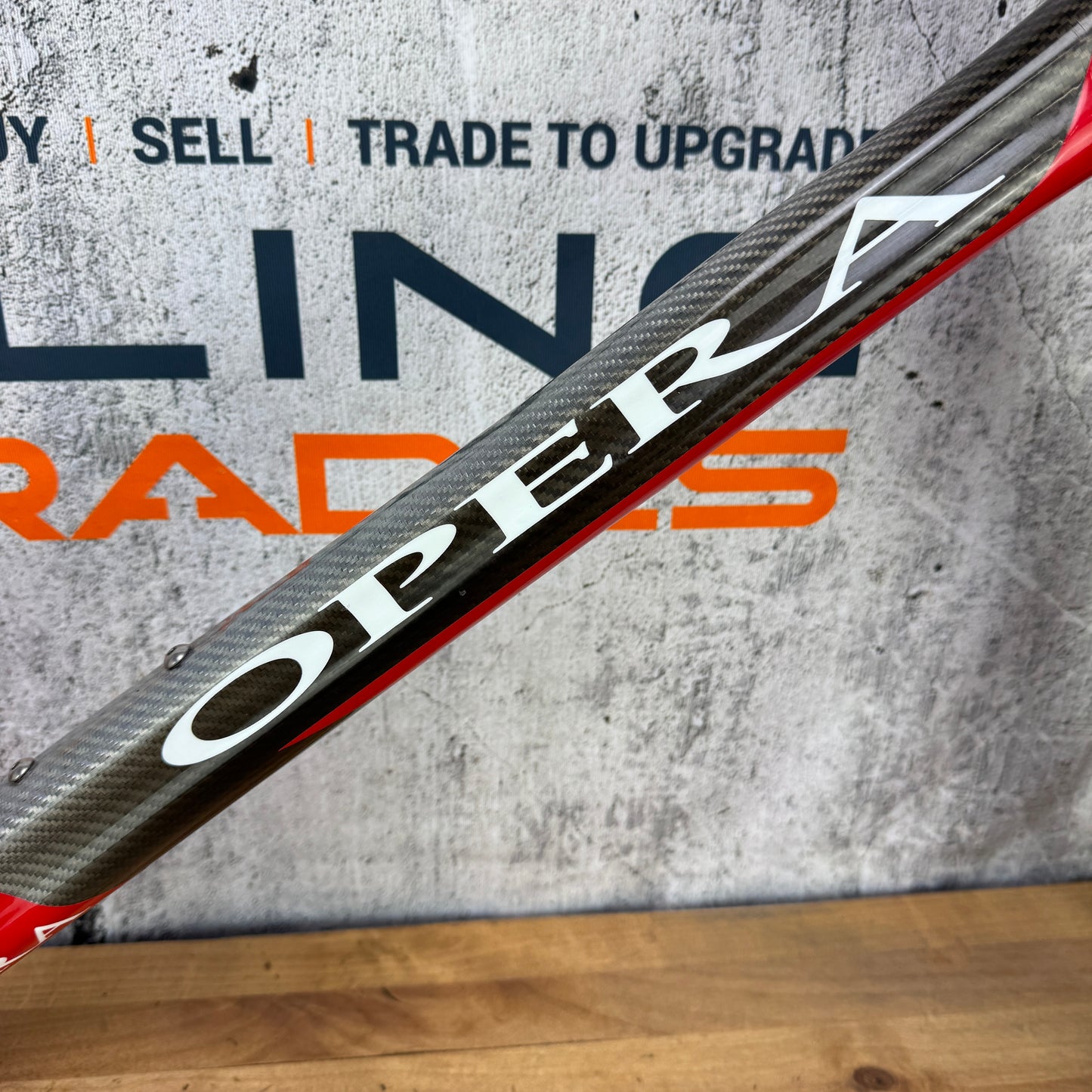 Opera Leonardo by Pinarello 59cm Rim Brake Carbon Road Bike Frameset 700c 2170g