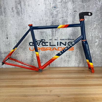 2025 Stinner Refugio Custom 60cm Titanium Disc Frameset 700c 2924g