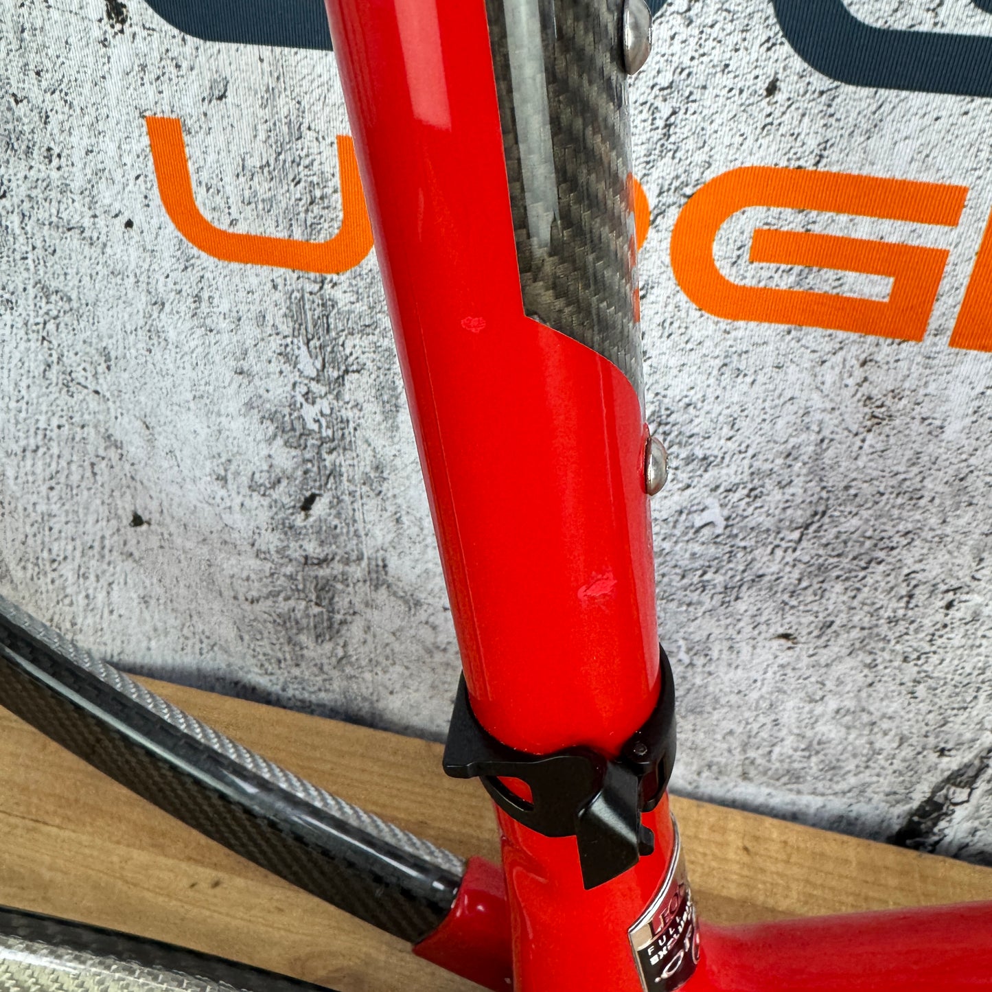 Opera Leonardo by Pinarello 59cm Rim Brake Carbon Road Bike Frameset 700c 2170g