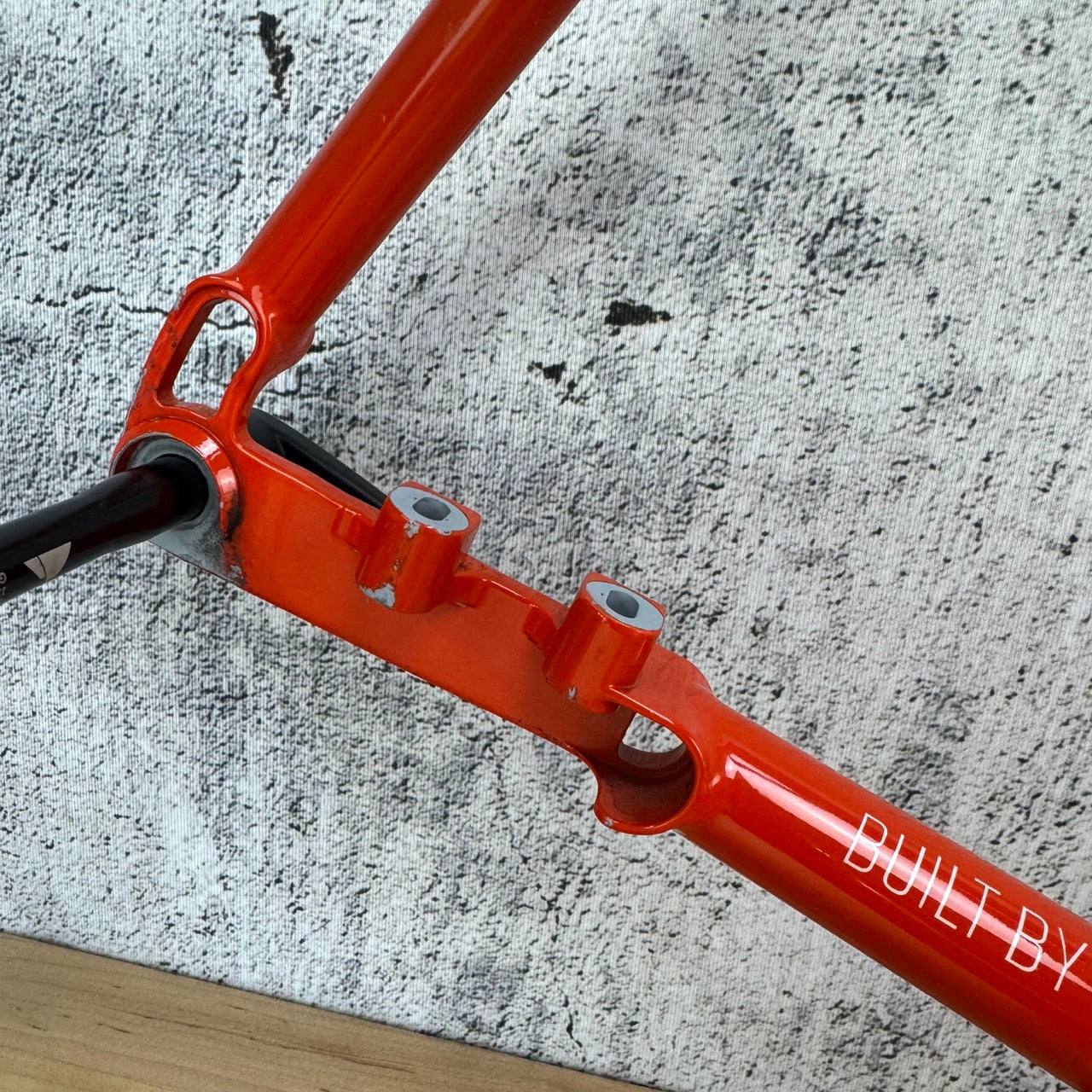 2025 Stinner Refugio Custom 60cm Titanium Disc Frameset 700c 2924g