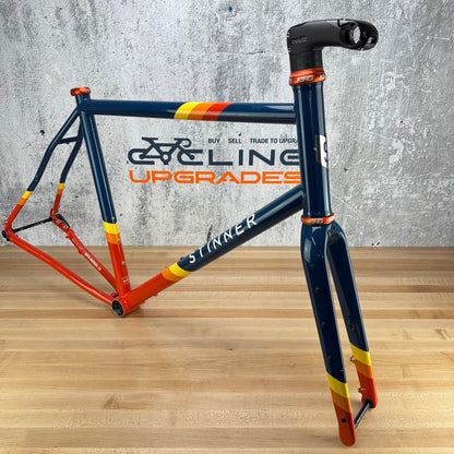 2025 Stinner Refugio Custom 60cm Titanium Disc Frameset 700c 2924g