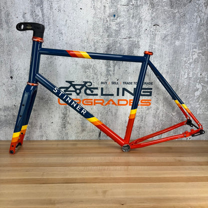2025 Stinner Refugio Custom 60cm Titanium Disc Frameset 700c 2924g