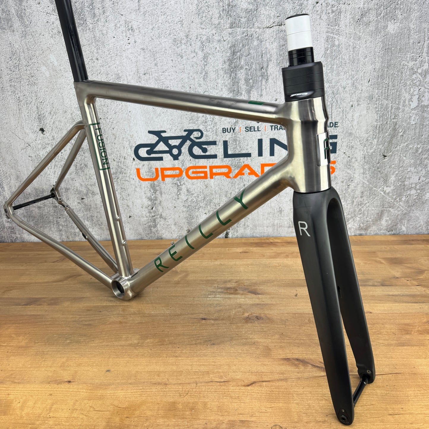 Mint! 2023 Reilly Fusion Small (53cm TT) Titanium Disc Brake Frameset 700c 2620g