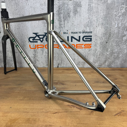 Mint! 2023 Reilly Fusion Small (53cm TT) Titanium Disc Brake Frameset 700c 2620g