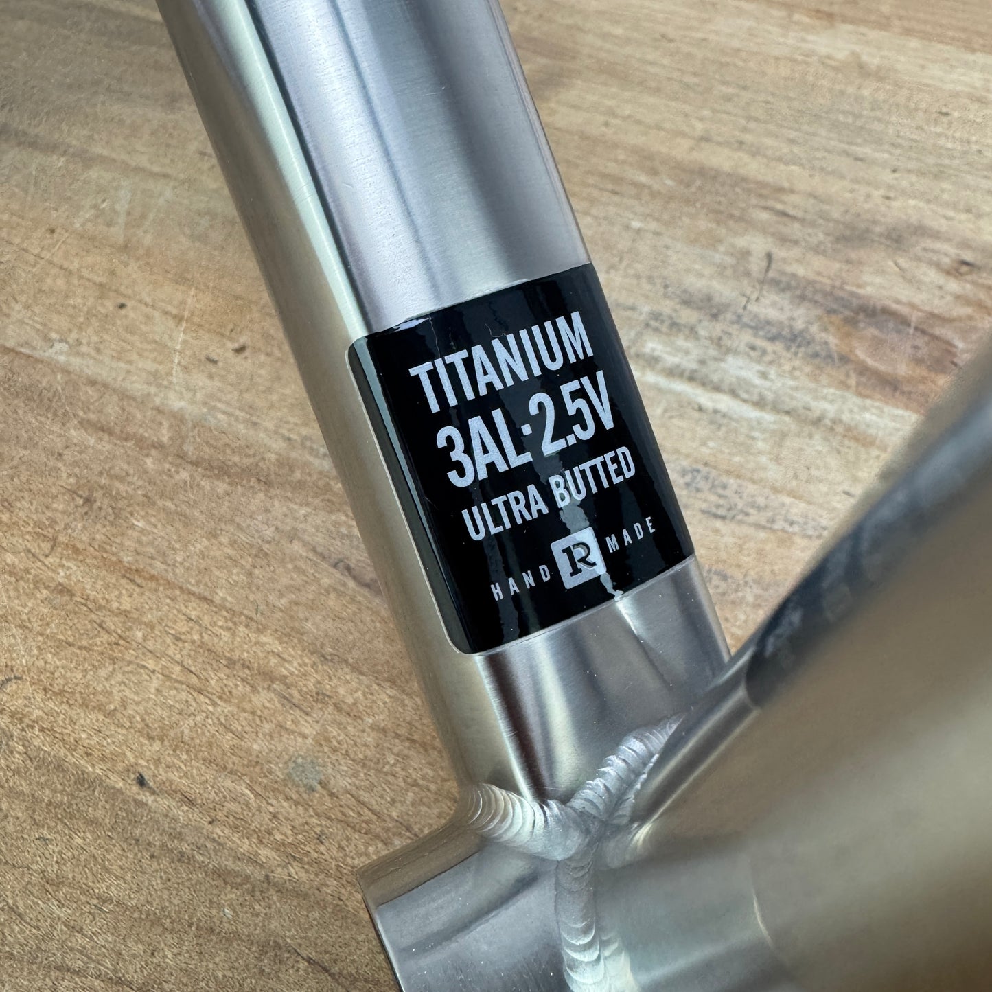 Mint! 2023 Reilly Fusion Small (53cm TT) Titanium Disc Brake Frameset 700c 2620g