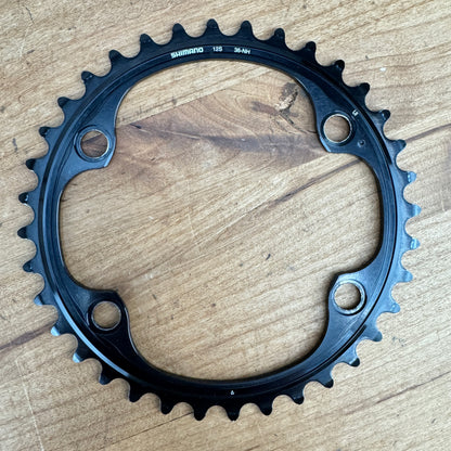Low Mile! Shimano Dura-Ace R9200 110BCD 52/36t 12-Speed Bike Chainrings 150g