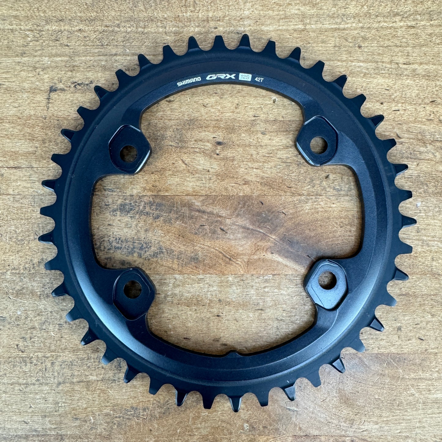 Low Mile! Shimano fits GRX FC-RX820 42t 1x 12-Speed 4-Bolt 110mm Chainring 92g