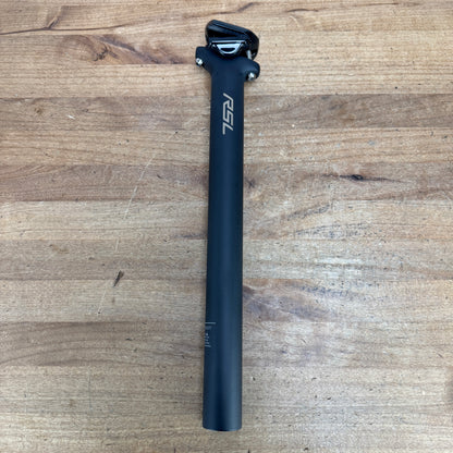 New! Bontrager RSL Carbon 31.6mm 330mm Zero Setback Seatpost 154g MSRP $230