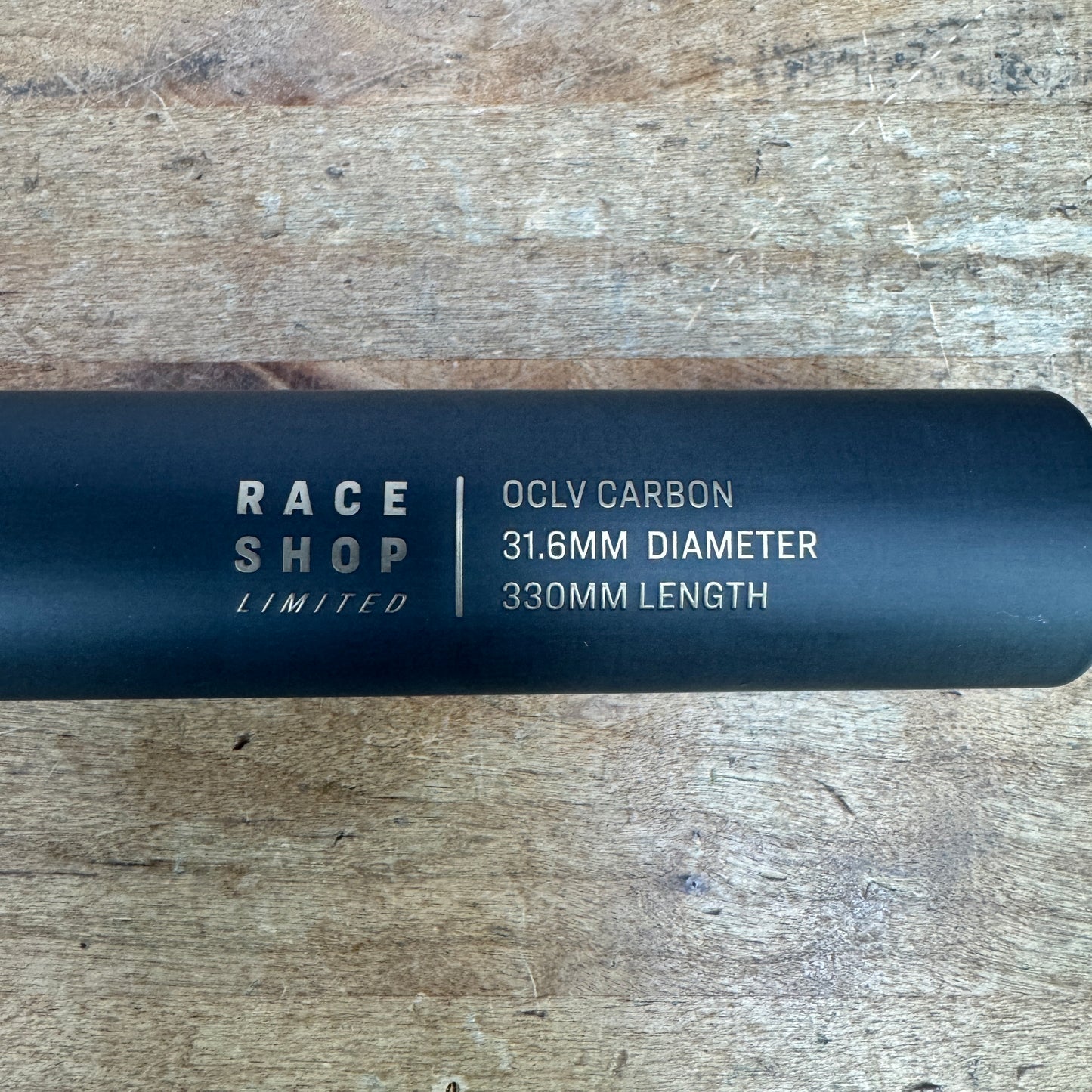 New! Bontrager RSL Carbon 31.6mm 330mm Zero Setback Seatpost 154g MSRP $230