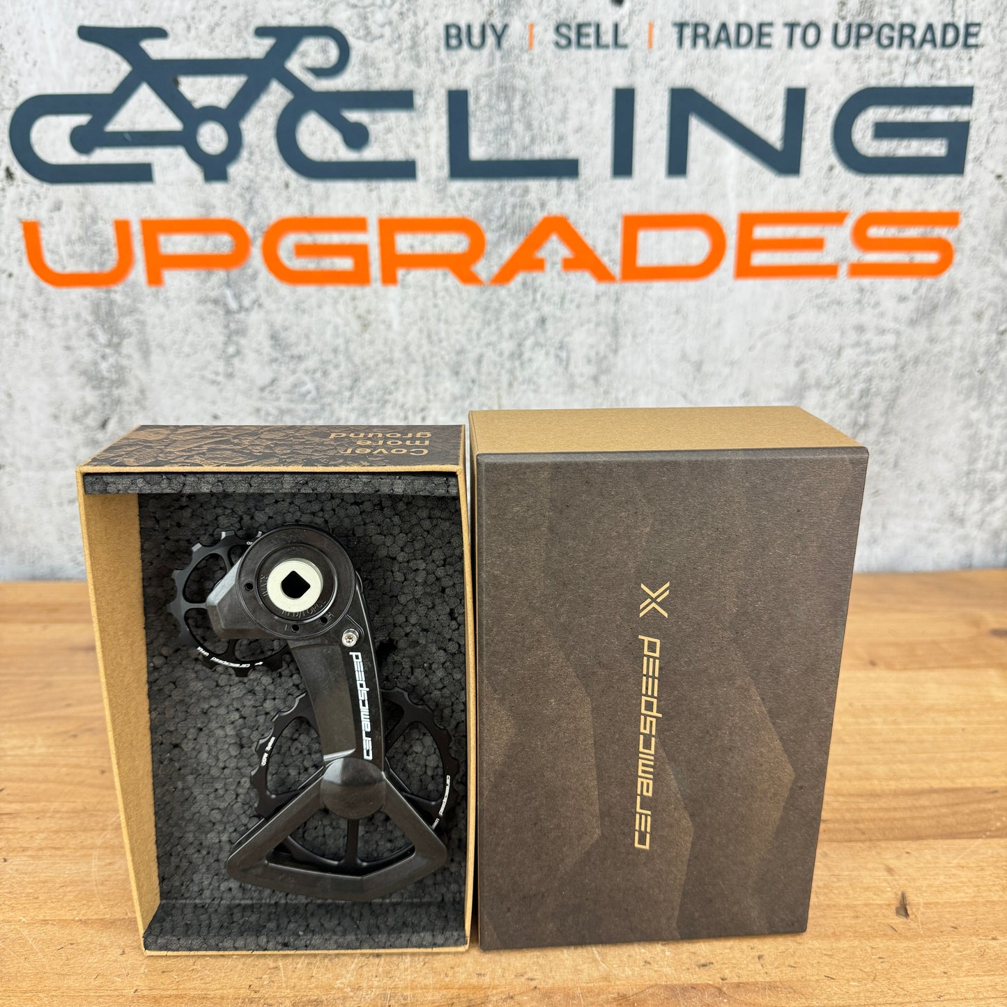 New! CeramicSpeed OSPW for SRAM Red/Force/Rival AXS Rear Derailleur Black 111343