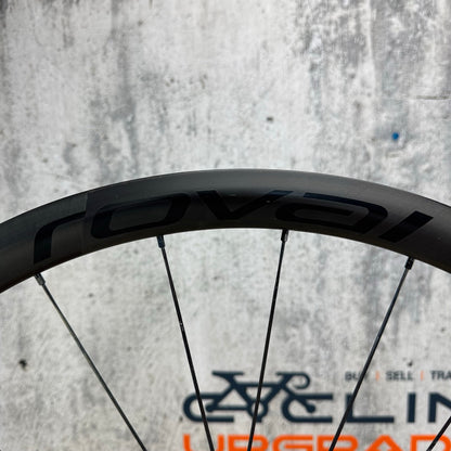 Light Use! Roval Alpinist CL Carbon Clincher Bike Wheelset 700c 1324g