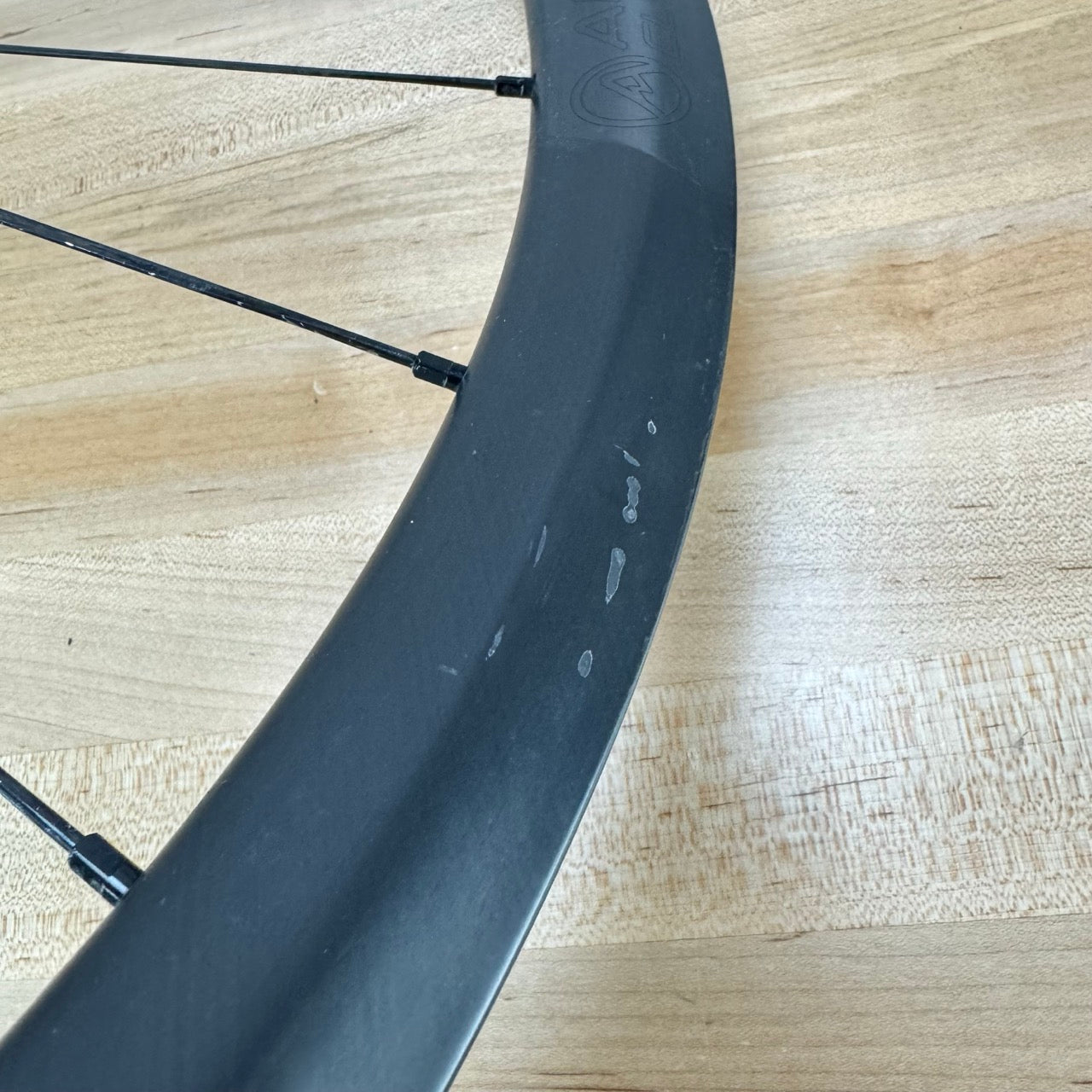 Light Use! Roval Alpinist CL Carbon Clincher Bike Wheelset 700c 1324g
