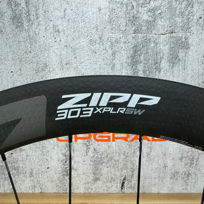 Zipp 303 XPLR SW Carbon Tubeless Gravel Bike Wheelset 700c 1440g