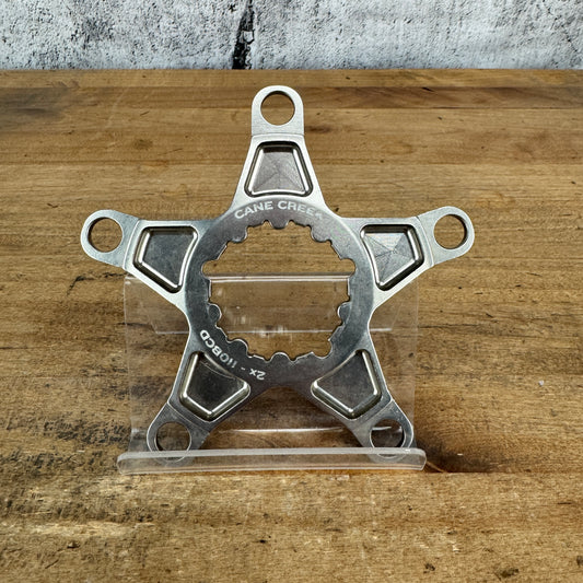 Cane Creek 2x Titanium eeWings 5-Bolt 110mm BCD 3-Bolt Direct-Mount Spider 52g