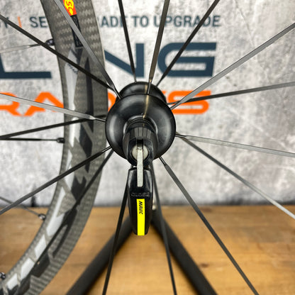Mavic Cosmic Carbone 40 Clincher Rim Brake Carbon Wheelset 700c 1560g