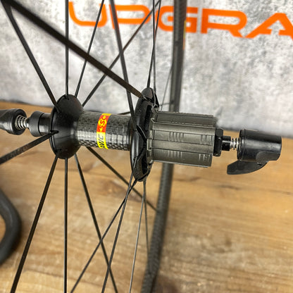 Mavic Cosmic Carbone 40 Clincher Rim Brake Carbon Wheelset 700c 1560g