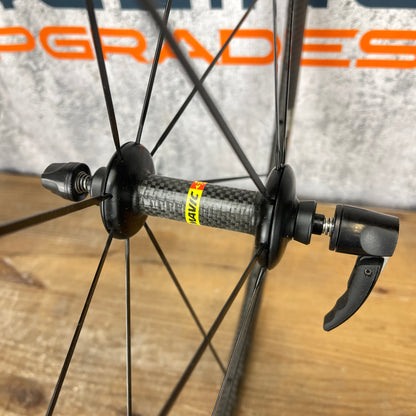 Mavic Cosmic Carbone 40 Clincher Rim Brake Carbon Wheelset 700c 1560g