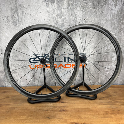 Light Use! Elite Drive 40V Carbon Tubeless Wheelset 700c Rim Brake Ceramic 1276g