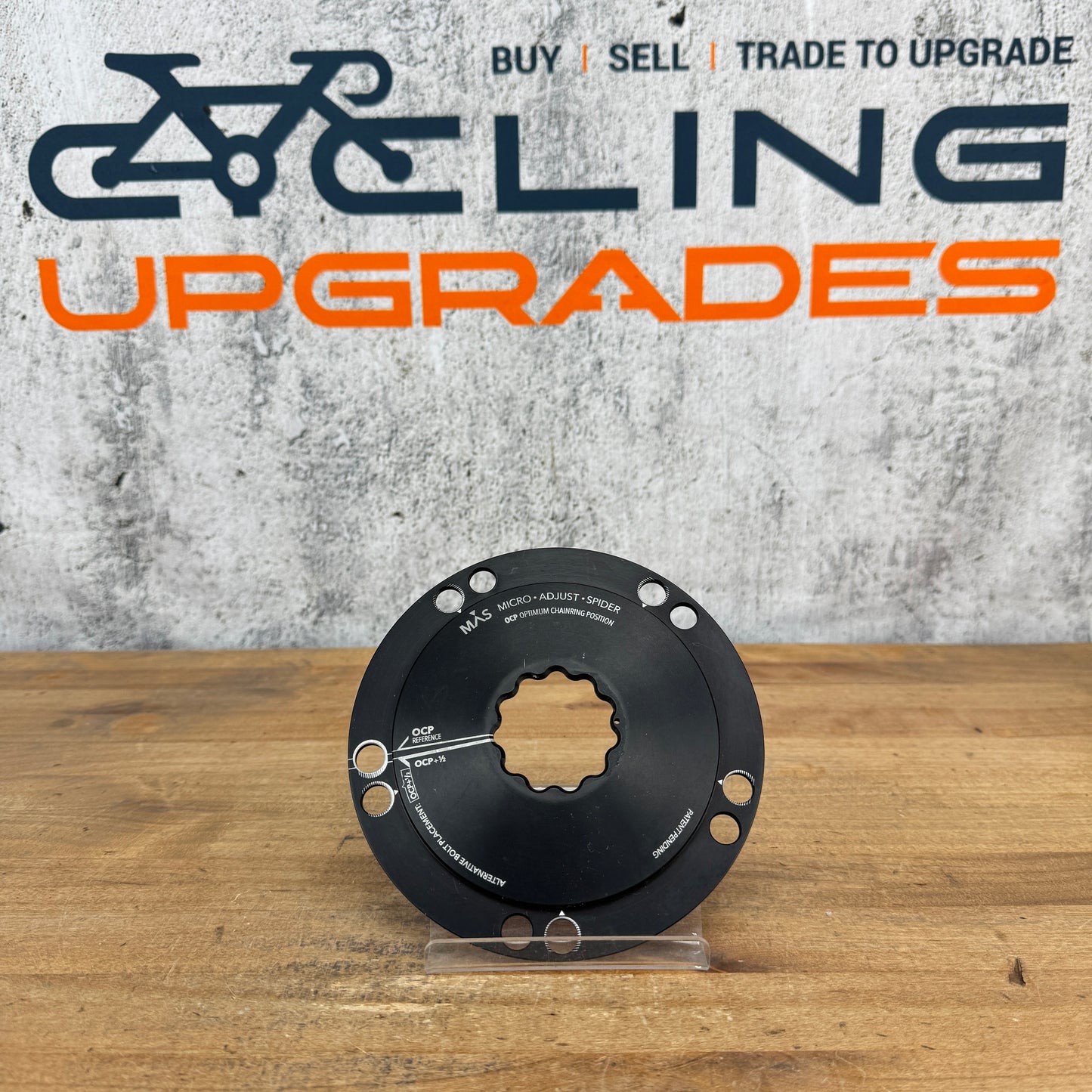 Rotor Micro Adjust Spider OCP 130mm BCD 5-Bolt 2x Chainring Spider 95g