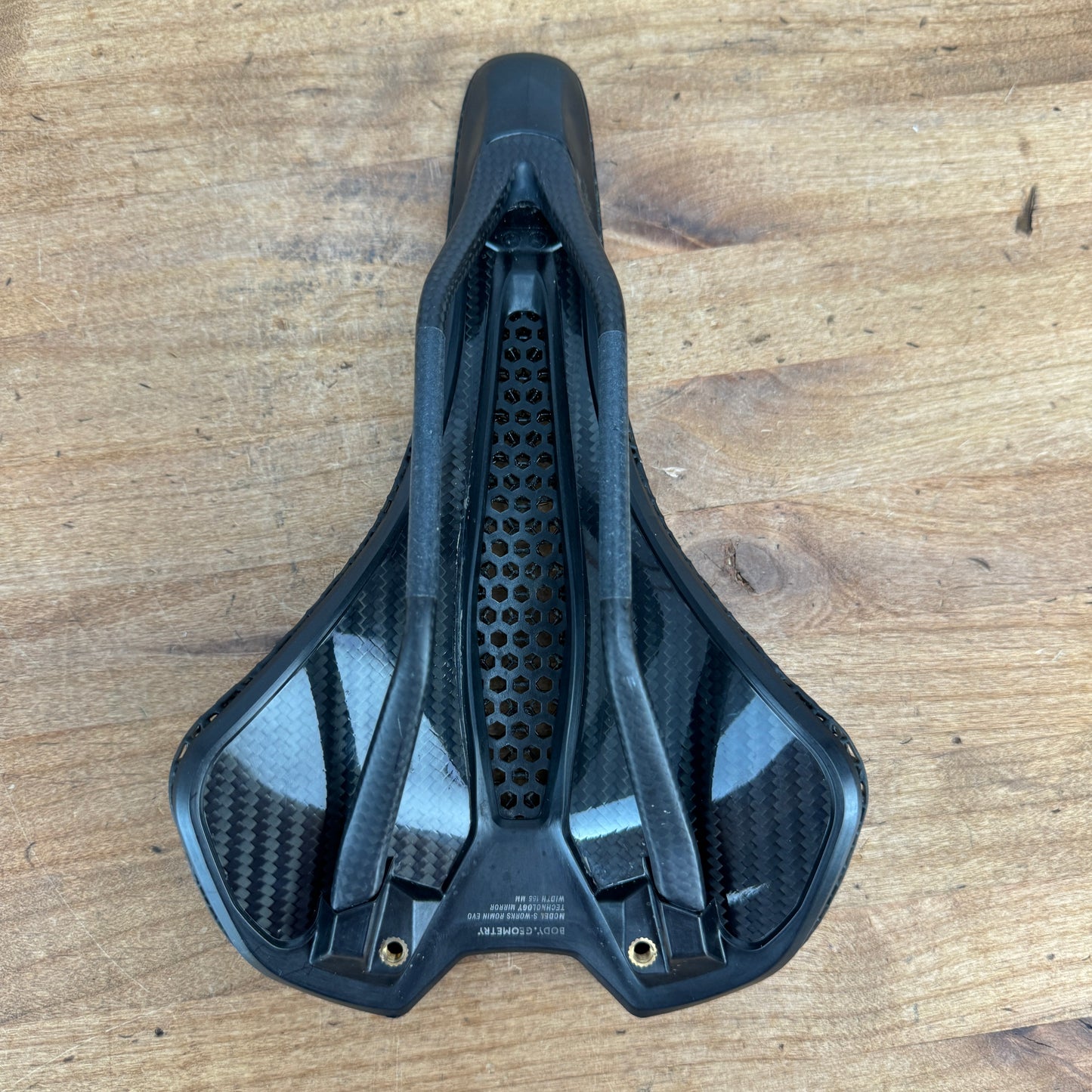Low Mile! Specialized S-Works Romin EVO Mirror 3D 155mm 7x9mm Carbon Saddle 195g