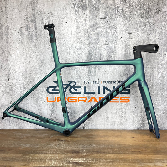 2021 Giant TCR Advanced SL Chrysocolla Medium Carbon Disc Frameset 700c 1760g