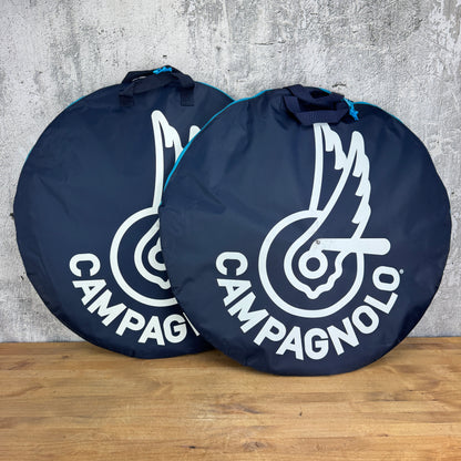 Pair Campagnolo Padded Road MTB Gravel Cycling Wheel Bags 700c / 29"