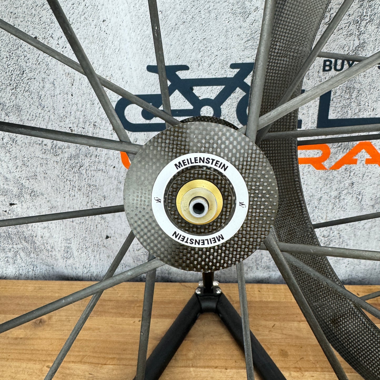 Lightweight Meilenstein Gen IV Carbon Tubular Wheelset 700c Rim Brake 1122g